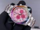 Noob Factory Rolex Rainbow Daytona 4130 Pink Dial Diamond Watch 40MM (2)_th.jpg